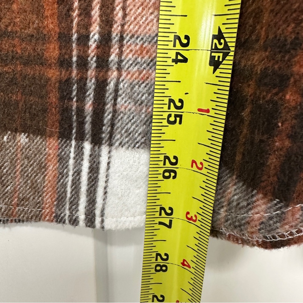 Plaid Flannel Jacket Size M - Picture 10 of 11